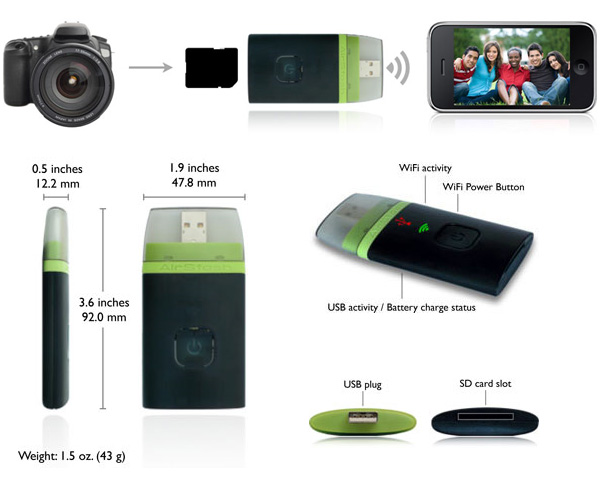 AirStash: беспроводный SD-ридер для iPhone и iPod Touch (видео)-3