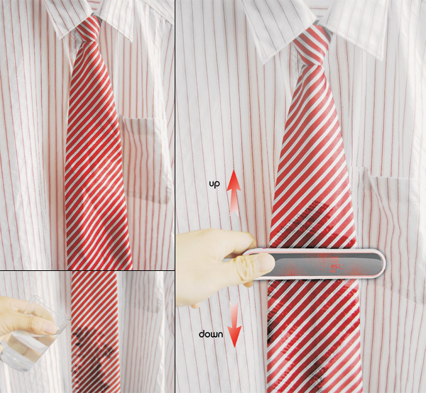 Stick Pin: бессмысленный концепт утюга-прищепки для галстуков
