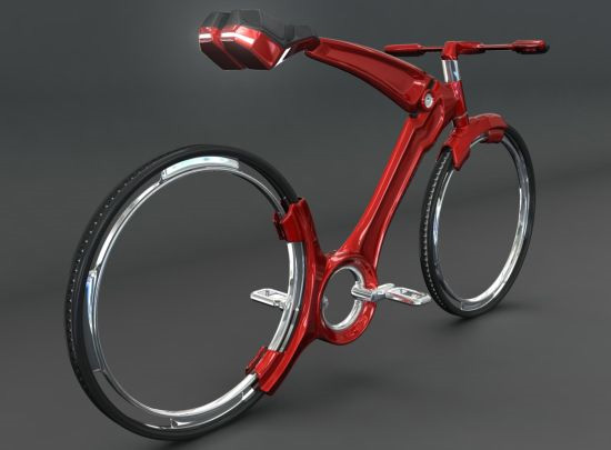 Ничего лишнего: футуристический концепт велосипеда-3