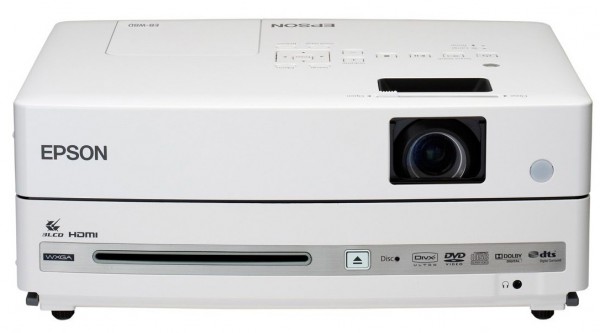 Epson EB-W8D: проектор с встроенным DVD-плеером и поддержкой DivX