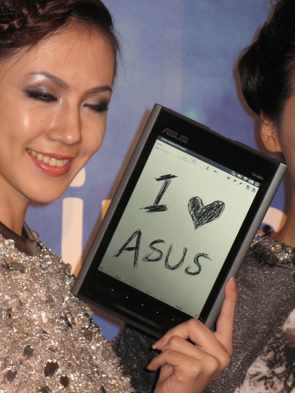 Asus Eee Tablet: ебук для записей с монохромным сенсорным экраном-2