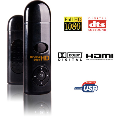 Cinema Stick HD: самый маленький в мире медиаплеер с HDMI-выходом