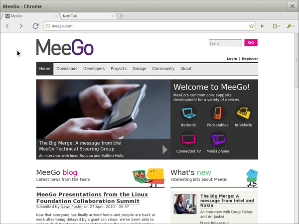 MeeGo раз: совместное детище Intel и Nokia уже доступна для установки на нетбуки-11