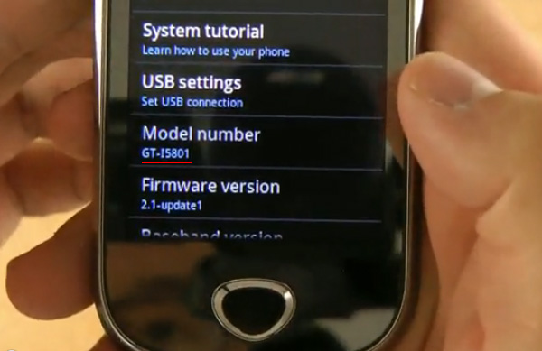 Samsung I5801: обновленный Spica с дизайном Corby (видео)