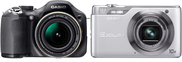 Casio Exilim H5 и FH25: два ультразума с записью видео в 720p