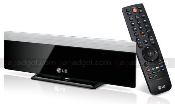 LG DP1W: FullHD-медиаплеер с породистым дизайном