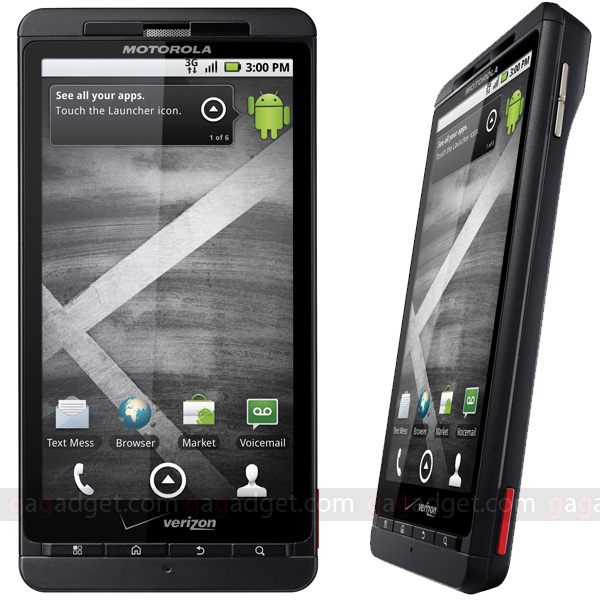 Android-кавалерия: Motorola Droid X с 4.3-дюймовым экраном и поддержкой HDMI-2