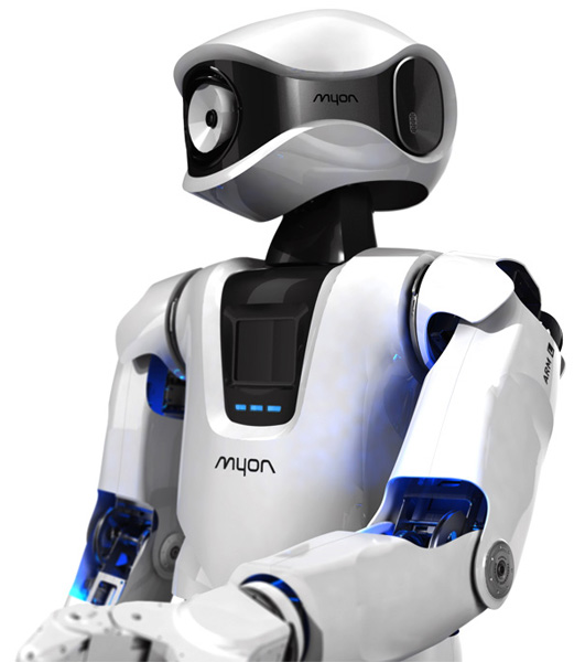 Myon: концепт гуманоидного робота с одним глазом-2