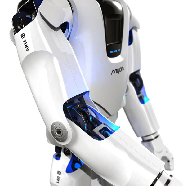 Myon: концепт гуманоидного робота с одним глазом-3