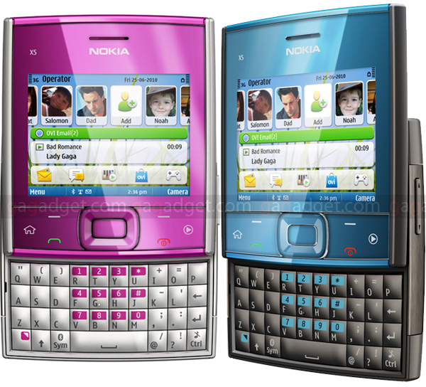 Квадратная голова: слайдер Nokia X5, похожий на Microsoft Kin One-2