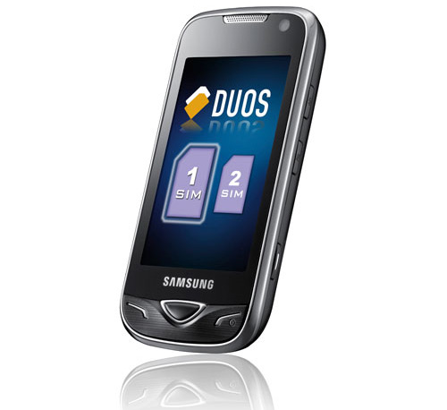 Samsung B7722 Duos: первый дуалсим с поддержкой 3G