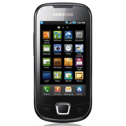 Официальный анонс Samsung Galaxy 3 (I5800): дизайн не Corby