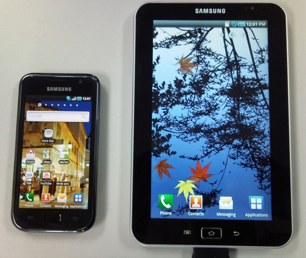 Неофициальный, но достоверный снимок планшета Samsung Galaxy Tab