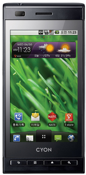 Android-смартфоны LG Optimus: модели Z, One и Chic с версией 2.2-3