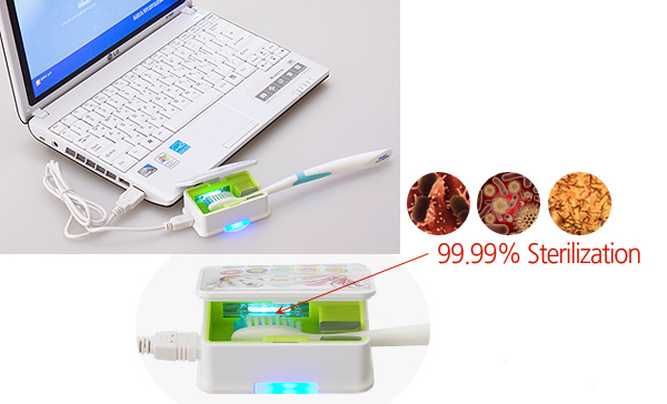 UVmini: USB-стерилизатор для зубной щетки
