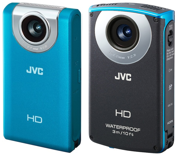 Дешевые камкордеры с записью в FullHD: JVC Picsio FM2 и WP10 (видео)