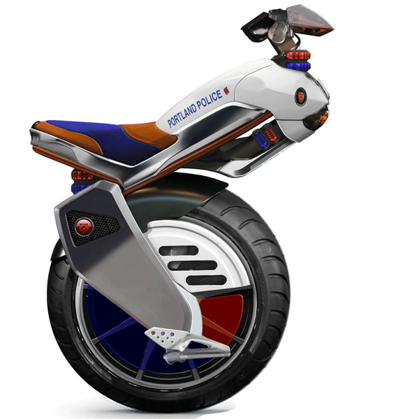 Ryno: одноколесный скутер с высокой маневренностью (видео)