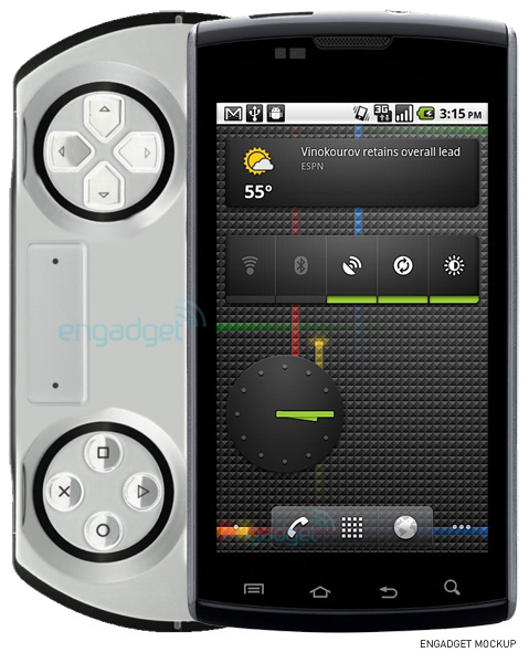 Sony Ericsson готовит игровой телефон на Android 3.0 (слухи)
