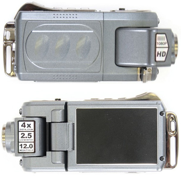 Thanko HDDV-506: компактная FullHD-видеокамера с поворотным объективом-2