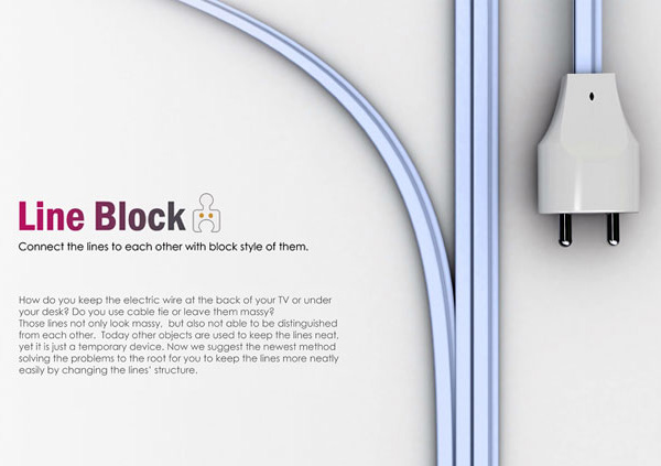 Line Block: концепт для менеджмента проводов-4