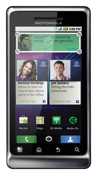 С надеждой в светлое будущее: Motorola представила Android-смартфон Milestone 2-4