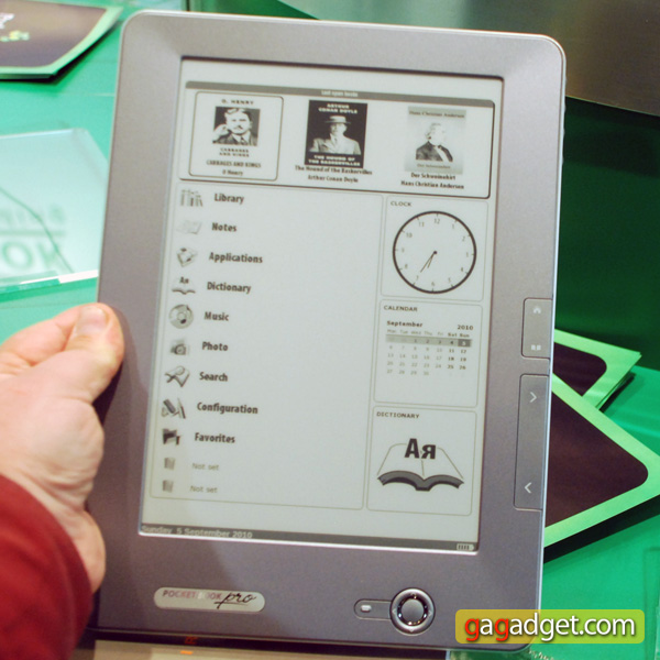 Новые ебуки PocketBook Pro 602, 603, 902, 903 и IQ представлены на IFA-6