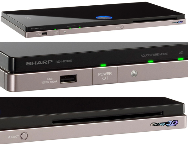 Sharp BD-HP90S: тонкий плеер Blu-ray 3D-2