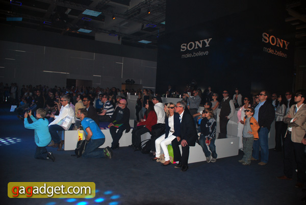 Павильон Sony на выставке IFA 2010 своими глазами