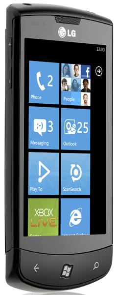 LG Optimus 7: смартфон на Windows Phone 7-3