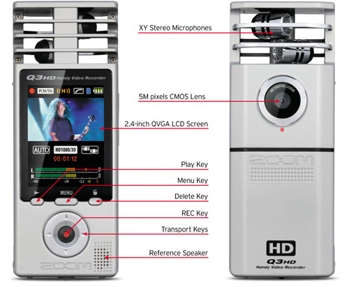 Samson Zoom Q3HD: профессиональный диктофон с FullHD-видеокамерой-3