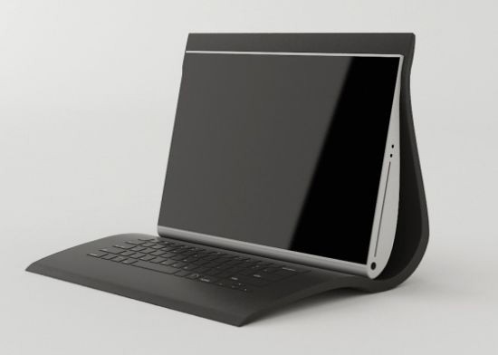 Soft: концепт ноутбука с гибкой силиконовой клавиатурой