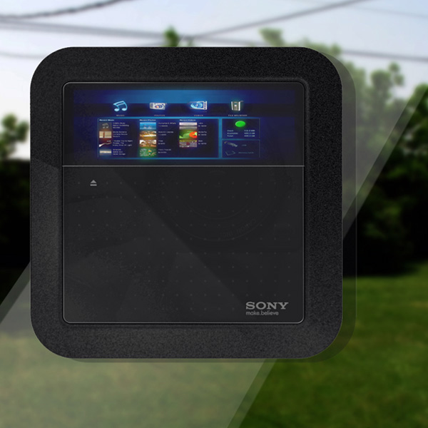 Sony Eclipse: концепт домашнего медиаплеера с солнечной батареей-2