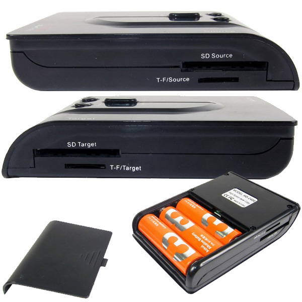 Thanko HD-2400: дубликатор карт SD и microSD-3