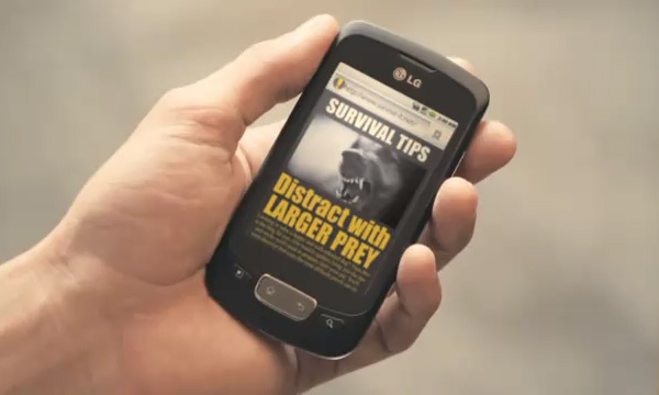 Чаёк с Бергамотом: серия рекламных роликов «Мгновенный эксперт» с LG Optimus One