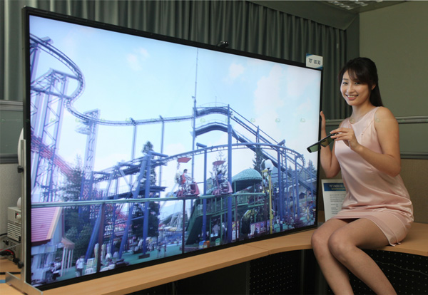 Экспериментальный 70-дюймовый 3D-телевизор Samsung ультравысокой четкости-2