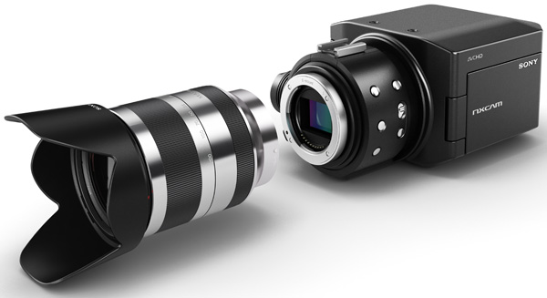 Видеокамеры Sony со сменными объективами получили имя NXCAM