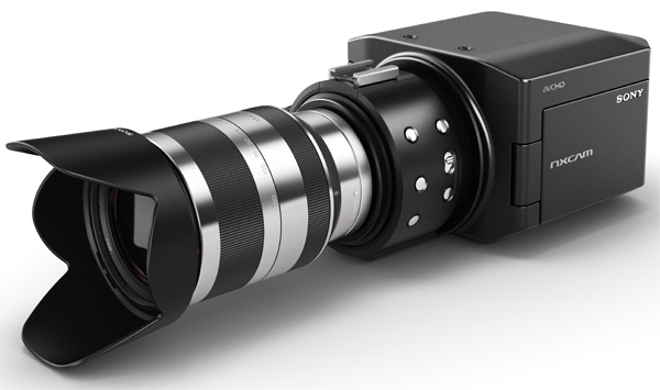 Видеокамеры Sony со сменными объективами получили имя NXCAM-2
