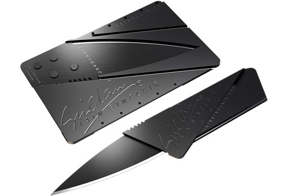 CardSharp: складной нож размером с кредитку за 15 британских фунтов (видео)