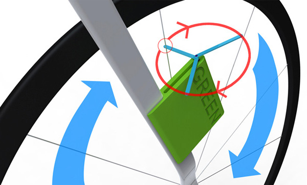I-Green: концепт велосипедного зарядного устройства для портативной техники-2