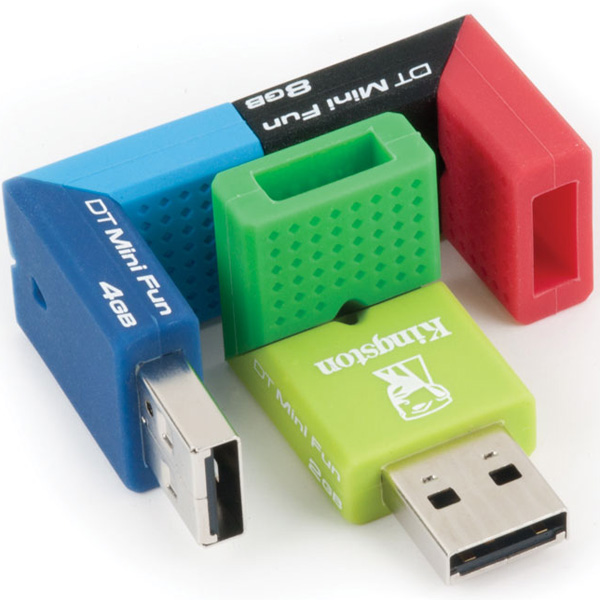 Kingston DataTraveler Mini Fun: игрушечные USB-флешки по детским ценам