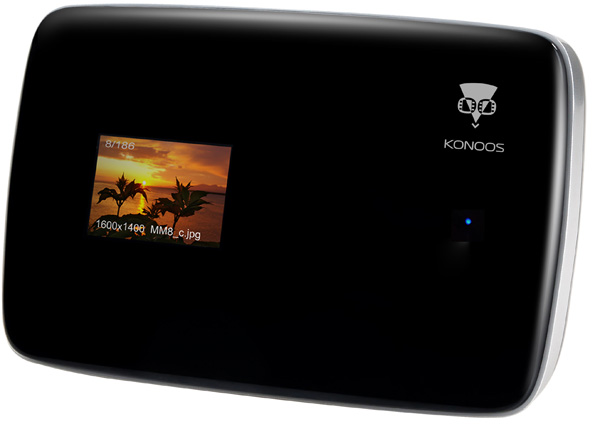 Konoos MS-500: медиаплеер с дисплеем и доступом к торрентам