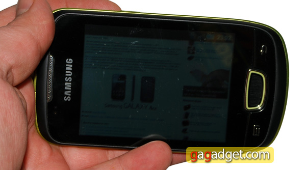 Маленькая Галактика: обзор Android-смартфона Samsung GT-S5570 Galaxy Mini-20