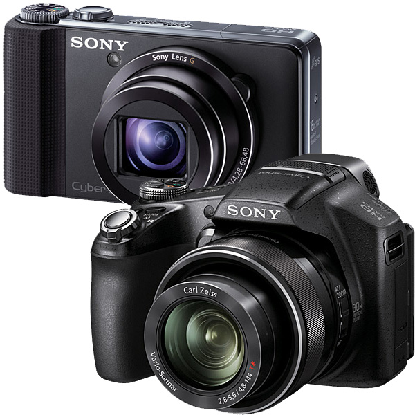 Cyber-shot HX100V и HX9V: две неанонсированные камеры Sony с ультразумом