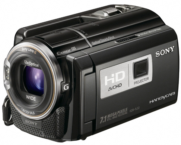Видеокамеры Sony Handycam HDR-PJ10E, HDR-PJ30VE и HDR-PJ50VE со встроенным… проектором-4