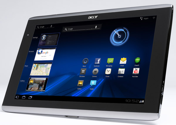 MWC 2011: Android-планшеты Acer Iconia Tab A100 и Tab A500 своими глазами (видео)-10