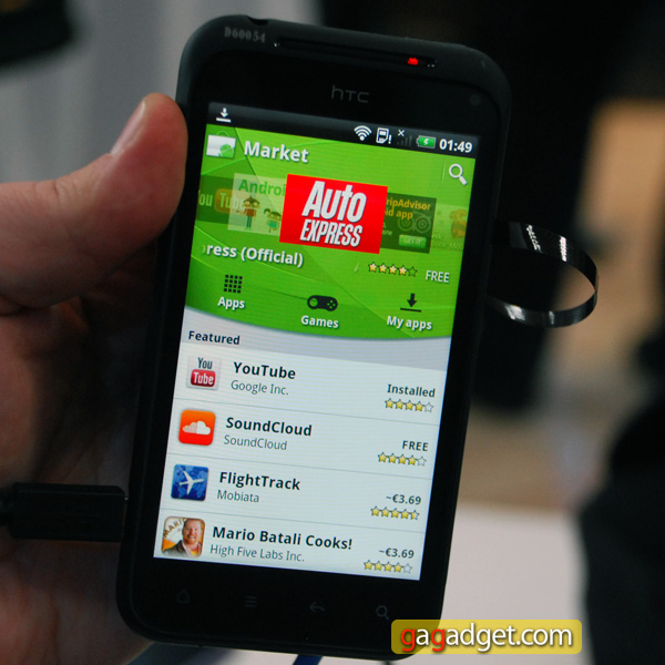 MWC 2011: Android-смартфон HTC Incredible S (видео)-3