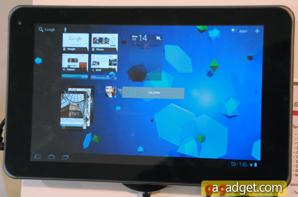 MWC 2011: первые впечатления от Android-планшета LG Optimus Pad