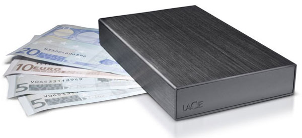 Внешний 2.5-дюймовый терабайтный диск LaCie Rikiki с поддержкой USB 3.0