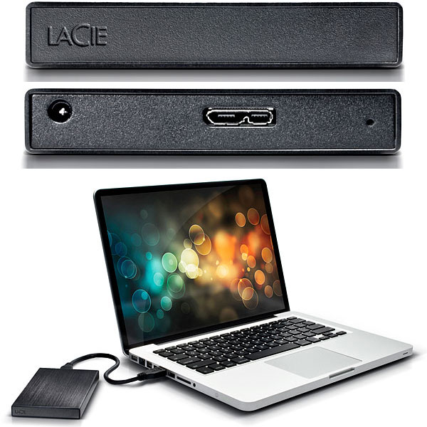 Внешний 2.5-дюймовый терабайтный диск LaCie Rikiki с поддержкой USB 3.0-3