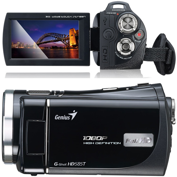 Почти как Sony: FullHD-видеокамера Genius G-Shot HD585T за 200 долларов-2